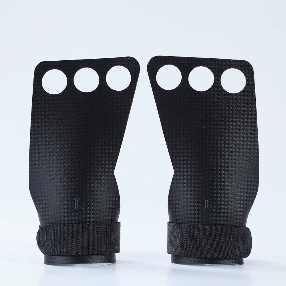 Carbon Gymnastics Hand Grips Weightlifting Workout Gym Gloves Palm Protection for Kettlebell Pull up Gymnastic Crossfit Grip