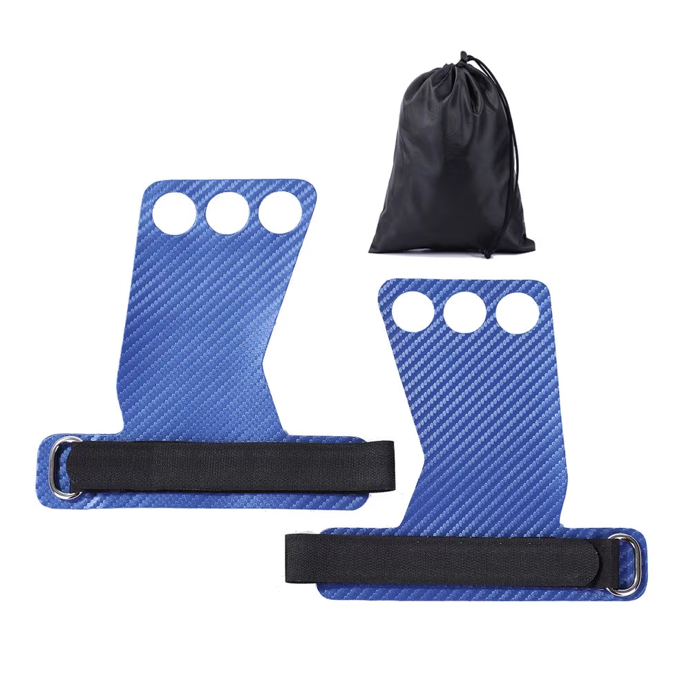 Carbon Gymnastics Hand Grips Weightlifting Workout Gym Gloves Palm Protection for Kettlebell Pull up Gymnastic Crossfit Grip