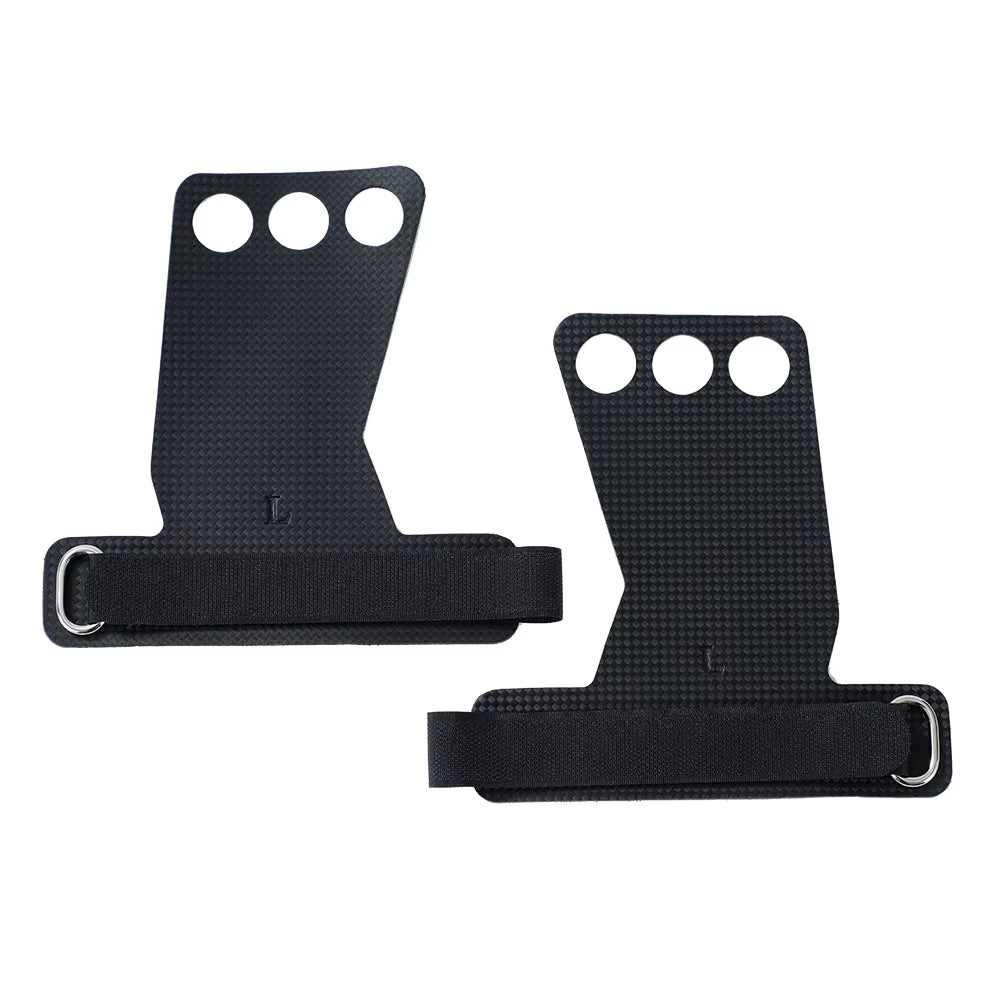 Carbon Gymnastics Hand Grips Weightlifting Workout Gym Gloves Palm Protection for Kettlebell Pull up Gymnastic Crossfit Grip